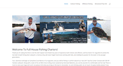 Desktop Screenshot of fullhousefishingcharters.com